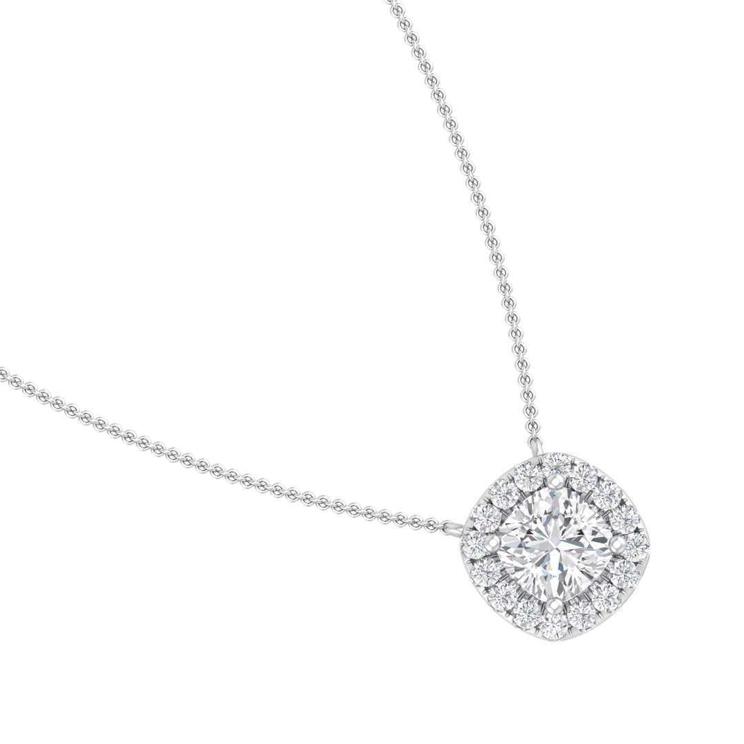 Eleanor Three-piece Jewelry Set with 2 ct Grown Diamond Ring in 18K White Gold