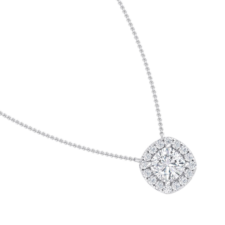 Eleanor Three-piece Jewelry Set with 2 ct Grown Diamond Ring in 18K White Gold