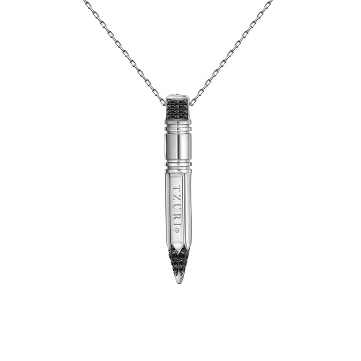 The Expression Vertical Necklace® Maxi Noir