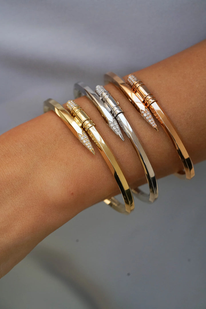 "Signature" Gold Small Expression Bracelet