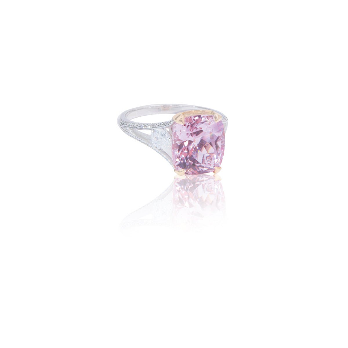 "Blooming senses" natural kunzite ring - Surround Art & Diamonds Jewelry by Surround Art & Diamonds