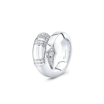 Large "Signature" Ring - Surround Art & Diamonds Jewelry by TZURI